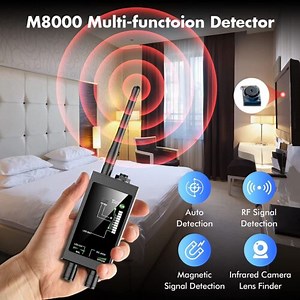 [Hot Item] M8000 Car Radio GSM Signal Camera Hidden RF Scanner Anti Radar GPS Wireless Bug Detector