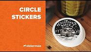 Circle stickers