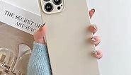 The Celly Plug Square Edge Matte Off-White Non Stick Silicone Phone Case, Square iPhone 11 Pro Case TPU Cushion, Slim Cover Shock Absorption Silicone Shell for iPhone 11 Pro (Off-White)