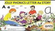 Jolly Phonics Letter Aa Story with Sound and Some Vocabulary