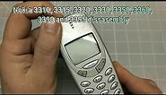 Nokia 3310 / 3330 / 3390 Mobile phone disassembly and restoration - how to remove corrosion