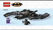 LEGO instructions - Super Heroes - 76265 - Batwing Batman vs. The Joker