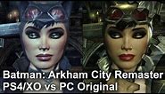Batman: Arkham City PS4/Xbox One Remaster vs PC Original Graphics Comparison
