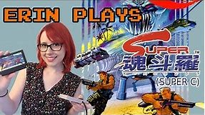 Super Contra (Famicom) - Erin Plays