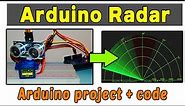 Arduino Radar Project | Make a Radar with Arduino and Ultrasonic