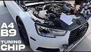 Installing a Tuning Chip on an Audi A4 B9 in 15 Minutes