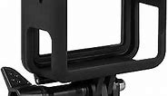 Protective Housing Case for GoPro Hero7 Black Frame Camera Mount Compatible with Hero 7 Silver Holder Mounts for Hero7 White Grey Border for Go pro Hero 6 Black Cage Shell Fit go-pro Hero 5