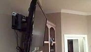 Samsung Motorized TV Wall Mount in Action