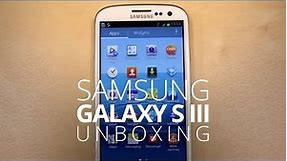 Samsung Galaxy S III Unboxing!
