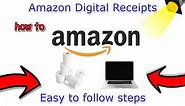 How To Find Amazon Digital Receipts