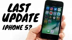 iPhone 5 iOS 10.3.3 Review: The Last Update?