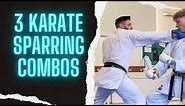 3 x Karate sparring combinations to try in your next session