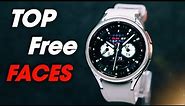 TOP FREE Samsung Galaxy Watch 6 Faces!!