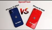 iPhone 12 Mini vs iPhone SE 2020 Speed Test