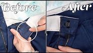 Pant Repair | How To Attach Hook in Pants