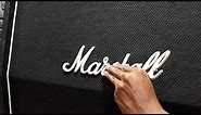 How To Remove The Marshall Logo In The Marshall 4x12 1960A Cabinet, melepas logo di Cabinet Marshall