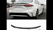 One Way To Make Your Toyota Corolla Sportive Rear Lip Spoiler Installation