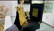 Leronza Luxury 24K Gold iPhone 12 Pro Max TIGER Limited Edition