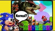 Sonic XL Plays "NORMAL" Super Mario Bros.