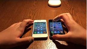 iPhone 4 iOS 4 vs iPhone 4s iOS 5