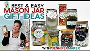 Mason Jar Gift Ideas | 7 Fun Ideas + Labels To Make With Your Cricut!