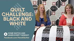 Quilt Challenge: Black and White