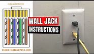 How I Installed an Ethernet Wall Jack | Home Networking