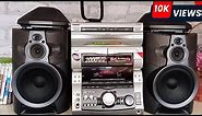 Sony MHC-GRX8 Mini HiFi Music System Sound Test