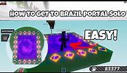 How to get to the BRAZIL portal by yourself | Slap battles