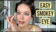 Natural + Easy Brown Smokey Eye Makeup Tutorial | Emily DiDonato