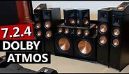 Home Theater Dolby Atmos 7.2.4 Setup | Klipsch Reference Premiere