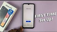 Samsung Galaxy A14 - First Time Set Up For Beginners