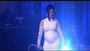 Cardi B reveals baby bump during 'SNL'