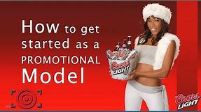 Modeling Tip: How to become a Promotional Model