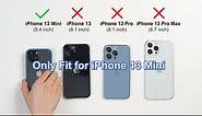 Perfectly fit your iPhone 13 Mini-ORNARTO BUMPER CASE