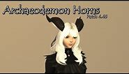 FFXIV: Archaeodemon Horns