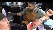 CHUCKY TATTOO! Done on the Forearm (TATTOO VLOG)