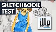 Testing the illo Sketchbook [Review/Sketchbook Session]