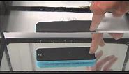 iPhone 5c water dunk test, Nanofics coated