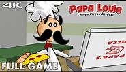 PAPA LOUIE: WHEN PIZZAS ATTACK Gameplay Walkthrough FULL GAME (4K 60FPS) No Commentary