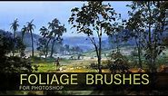 Eric Elwell's Foliage Brushes for Photoshop painting