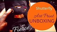 Shutterfly Art Print Unboxing! - Matte vs. Glossy?