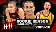 Stephen Curry SWEET Rookie Year Offense Highlights from 2009/2010 NBA Season! Future Champion! HD
