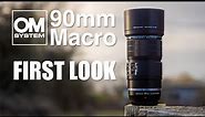 OM SYSTEM M.Zuiko 90mm F3.5 Macro IS Pro Lens | First Look with Gavin Hoey