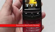 Samsung S8300 Ultra Touch Video Review