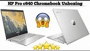 HP Pro c640 G2 Chromebook Enterprise Unboxing | HP Chromebook Unboxing | Techno Logic | 2021