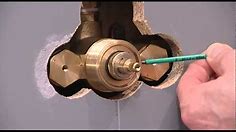 Concealed shower valve - Thermostatic cartridge (brass): maintenance, replacement and calibration