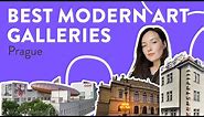 The best contemporary art galleries in Prague ( eng sub )