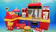 McDONALD'S ELECTRONIC FAST FOOD CENTER 18 PIECE COLLECTORS SET VIDEO REVIEW