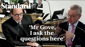 Covid Inquiry: Chair forced to intervene as Michael Gove sparks fiery response from counsel
